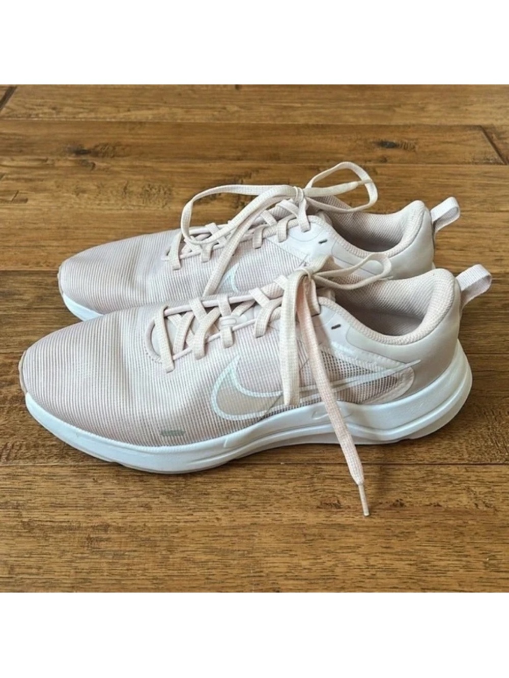 Nike Downshifter 12 Running Shoes Sneakers Rose White Pink Oxford Women Size 8.5 - Picture 6 of 11